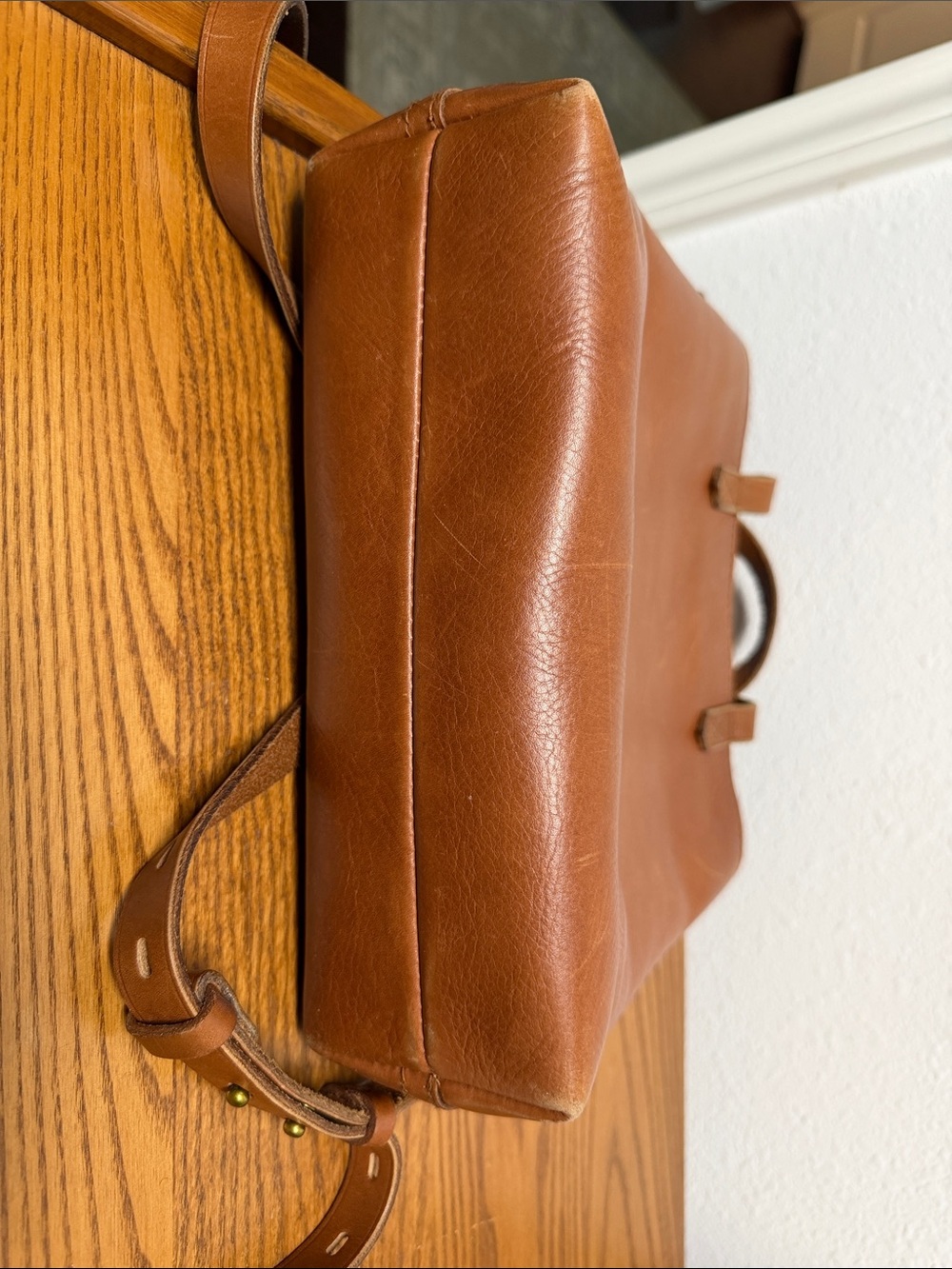 Madewell Transport Crossbody Brown Leather - Picture 8 of 8